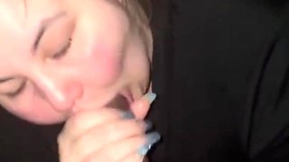 Giving BBC Sloppy Head Deepthroat Gagging