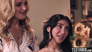 Stepmommy Stepmom Trio With Stepdaughter - Charlie Forde And Jane Wilde