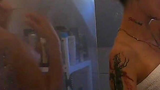 Horny Teen Lesbihot Passionate Dildo Sex in the Shower Between Girlfriendsan Sex with Hot Kisses and Sex Toys