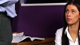 Uniform 21yo CFNM ruling over teacher