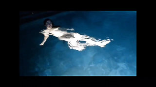 A Blowjob and Facial at the Hotel Pool and Amateur Wife Jerks Cock for Cumshot on Face