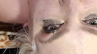 Upside Down Throat Fuck - Face Fuck, Messy, Throatpie