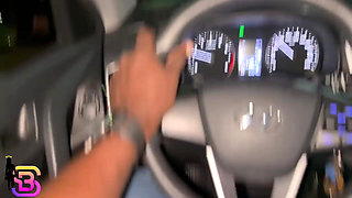 I Teased This Bastard Until He Stopped the Car and Fucked Me Very Tasty Cumming in My Little Mouth at the End