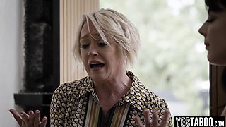 Bosomy MILF landlord assfuck with tenant