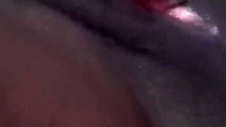 Nite Time Solo Masturbation Cumming Hard Fingering My Black Pussy