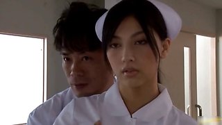 Super sexy Japanese nurses sucking