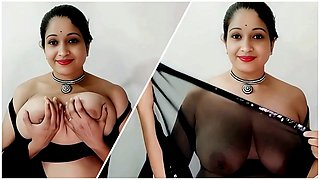 18-year-old Indian teen in saree gets pounded hard