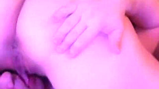 Lustful Husband Licks Pussy His Lady's and She Cums.