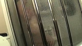 Horny curvy stepmother spied in shower