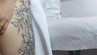 Nurse Has Her First Patient with an Erection!