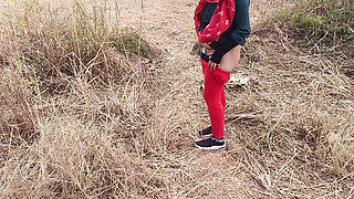 Indian girl fucked outdoor near pond by Her Boyfriend