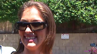 She Is a Pretty Good Anal Rider for a Chick Who Never Saw BBC Before