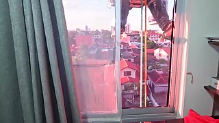 Window Cleaner Finds Us Having Sex