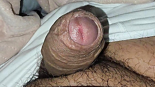 Step mom hand slip into step son dick without shame