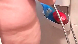 I Enjoy Myself Alone in the Shower and My Little Green Sponge Helps Me with That.