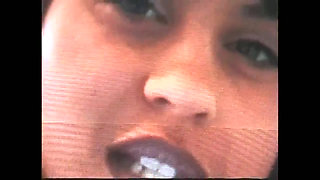 Fantastic Young Ebony Cum Inside Pussy by Monster Black Cock with Condom