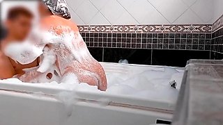Fulfilling My Wish With My Neighbor In A Jacuzzi