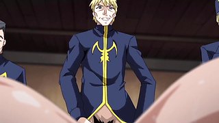 Busty babes got trapped in a horny monster infested mansion hentai