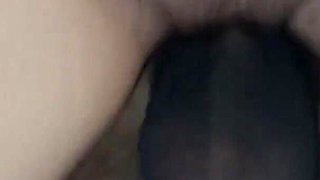 Wiggling My Clit on My Husband's Cock