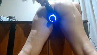 Ass Fucking with Massage Gun by Neighbour