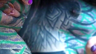 Tattoo Anal Gape Loving Girl Cumplay