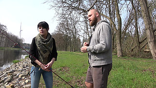 Outdoor Fun with a Horny German Slut