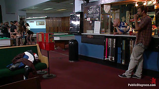 Bella Rossi and the pool hall