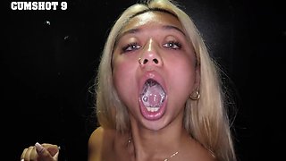 Penelope Woods, Gia Dibella, Dixie Jewel - glorious facial finale