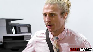 Wet librarian fucks big knob principal