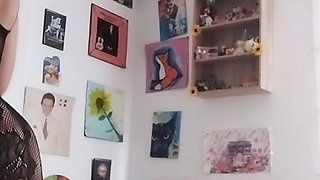 POV: You're my cuckold boyfriend and you're see on me with another man on a video call.