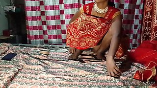 Indian First Night Beautiful Couple Hard Fucking