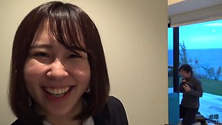Japanese female employee filming JAV directors filming their own movies