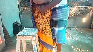 Indian Step Sister Village Home Cleaning Sex