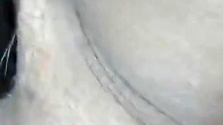 Feeling Good Inserting My Dildo Into My BBW Granny Hairy Pussy