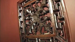 Beautiful Blonde MILF Sucks Big Dick in Gloryhole Cabine