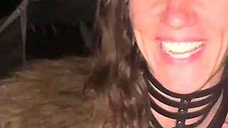 Anal Fuck in the Tent! During Metal Music Festival!