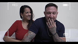 Interview with the Macettare Family Ended with Kel Doing a Double Penetration! Full on Red