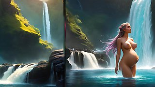 Beautiful Elf Pregnant Girls Part- 03