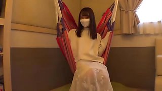 小顔の黒髪サラサラロングヘアー美女が美乳舐められオマンコパックリのラブラブエッチ