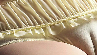 Camel Toe Pussy Tease In Vintage Panties