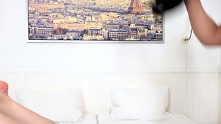 Amateur blonde teen sucks dick in hot pov blowjob sex tape