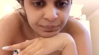 Steamy Indian Tamil Mind-Blowing Honey Showcase Her Cunny Have Fun With Fake Penis