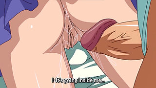 First time with my Hairy Stepsis, her Pussy is Completely Soaked and Begging for the Next Round (Hentai Anime)