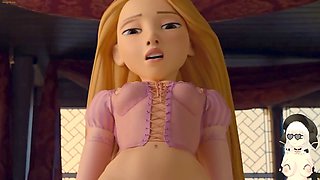 Rapunzel from Tangled proves to be quite the naughty princess