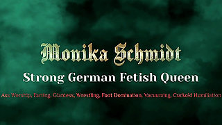 Monika Schmidt Dirty Shoe Soles Licking Giantess Boot Worship