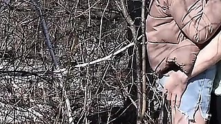 A Friend Spied on and Filmed the Sex of a Young Couple in the Forest