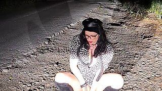Dirty whore grandma make me cum in her mouth