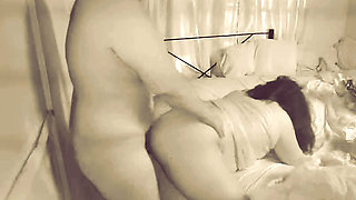 Doggystyle amateur sex, couple having sex in the room