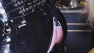 Part 2 Latex Sadism: Pegging Fisting and Electro for My Furniture Slave Disobedient - Mistress Julia
