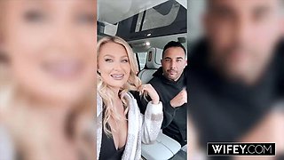 WIFEY Curvy Hotwife Andi Avalon Takes Massive BBC While Hubby Watches On